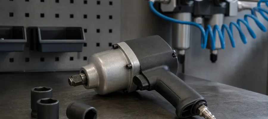 Empfohlene Betriebsparameter fuer Druckluft-Schlagschrauber